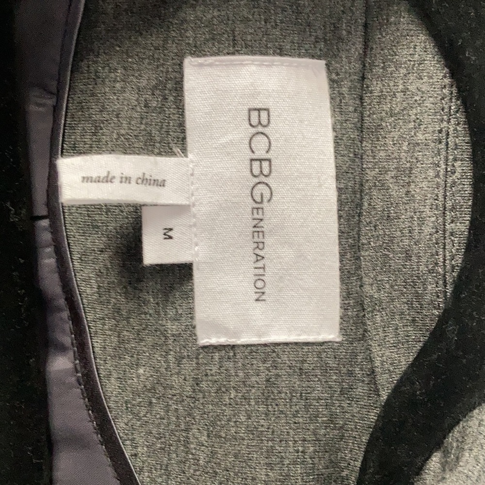 Gray Bcbg Darted One Button Blazer. - image 4